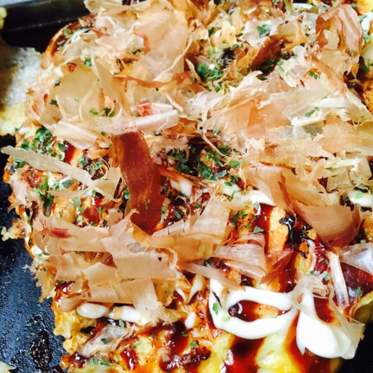 フライパンで もちチーズお好み焼き レシピ 作り方 By たかまさ 楽天レシピ フライパンで もちチーズお好み焼き レシピ 作り方 By たかまさ 楽天レシピ